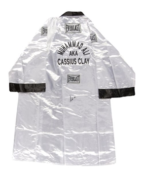 Muhammad Ali Signed "Cassius Clay" Everlast Boxing Robe